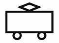 Symbol + tekst: Sikkerhedstransformer til legetøj